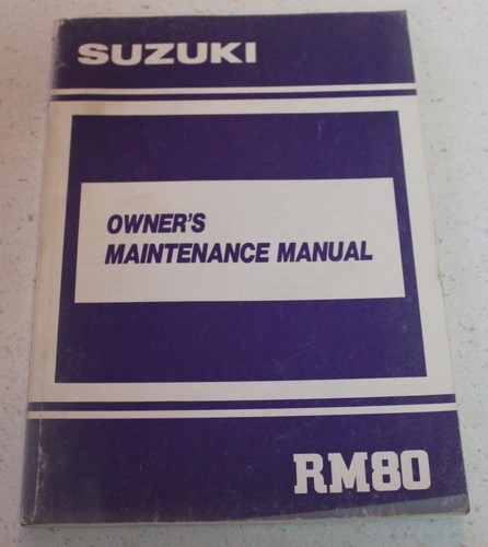Suzuki rm80 1990 - suzuki, factory