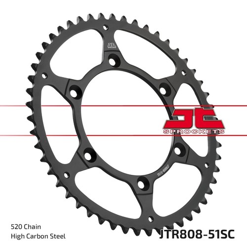 Rear sprocket self clean 51 - jt,