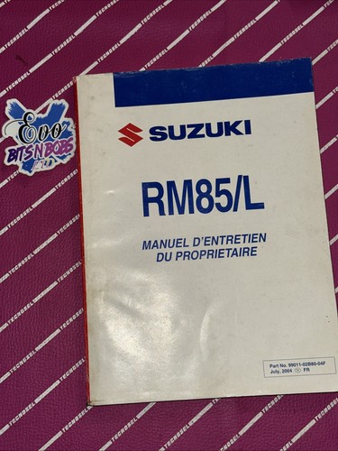 Suzuki 2005 french - rm,